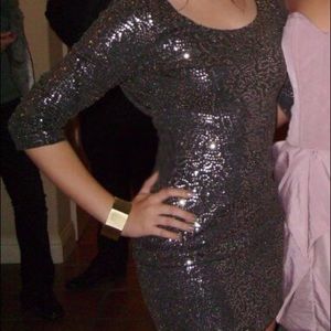 Nordstrom’s backless sequin dress